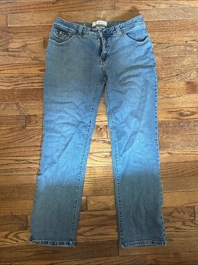Sag Harbor Women's Boot Cut Jeans - Classic Blue Denim